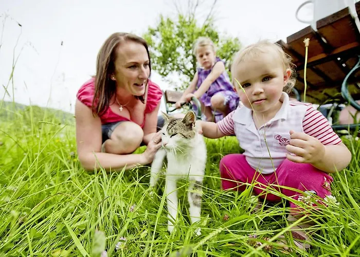 Konukevi Ferienhof Ederbauer Am Irrsee Zell am Moos